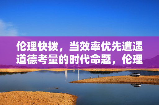 伦理快拨，当效率优先遭遇道德考量的时代命题，伦理快拨，效率优先时代的道德考题