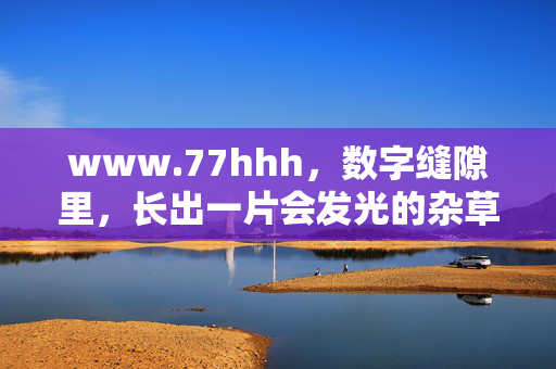 www.77hhh,数字缝隙里,长出一片会发光的杂草 www.77hhh,数字缝隙里,长出一片会发光的杂草