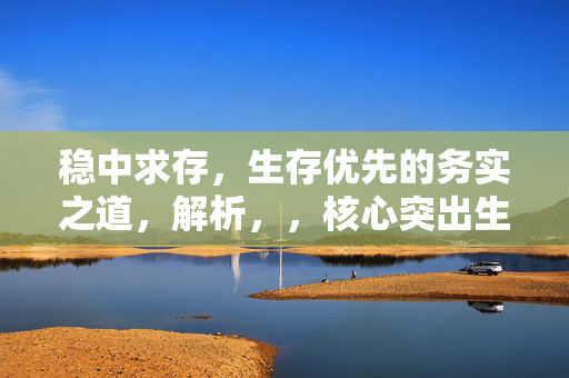 稳中求存，生存优先的务实之道，解析，，核心突出生存优先，直接点明核心原则。，体现稳字当头，稳中求存清晰表达了稳是首要策略和前提。，呼应前期与行动理念，务实之道强调了在当前阶段（前期）采取注重实际、避免冒进的行动方针。，简洁有力，句式简短，用词凝练，符合要求。