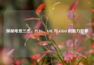 探秘电竞三杰，PUBG、LOL 与 CSGO 的魅力世界