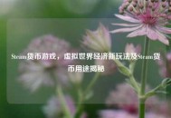 Steam货币游戏，虚拟世界经济新玩法及Steam货币用途揭秘