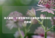 深入解析，王者荣耀物抗计算机制与防御背后的奥秘