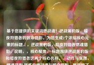 基于您提供的关键词燃战魂！逆战黑豹版，暗夜狩猎者的致命猎影，为您生成1个浓缩核心元素的标题，，逆战黑豹版，暗夜狩猎者燃魂猎影，说明，，核心聚焦， 标题围绕逆战黑豹版和暗夜狩猎者这两个核心名称。，动作与氛围， 燃魂猎影 提炼自燃战魂与致命猎影，既保留了热血燃烧的战意（燃魂），又点明了暗夜狩猎者的致命、迅捷（猎影）特质。，简洁有力， 整体结构紧凑，符合单行标题要求，突出核心卖点——黑豹主题角色在暗夜环境下的致命狩猎行动与热血战斗。