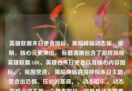 英雄联盟末日使者图标，黑暗降临动态版，说明，核心元素突出， 标题清晰包含了游戏简称英雄联盟/LOL、英雄名末日使者以及核心内容图标。，氛围营造， 黑暗降临直接呼应末日主题，营造出恐惧、压迫的基调。，动态暗示， 动态版暗示这不是一个静态图标，可能是动态效果展示、高清版本或新版本，增加了吸引力。，简洁有力， 整体简洁有力，符合游戏相关内容的标题风格。