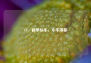 CF，简单快乐，永不落幕
