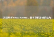 深度解析 COD16 与 COD17，探寻单机游戏的魅力