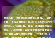 刹那永恒，经典时间的双棱镜，理由，，紧扣主题， 直接点明刹那（瞬间）与永恒的核心时间概念。，涵盖经典， 经典一词明确出现在标题中。，点明本质，双棱镜 的比喻形象地表达了经典作品具有的独特功能——它能折射、汇聚甚至定义那看似矛盾却又统一的刹那与永恒，揭示时间在经典中的特殊存在形态。，富有诗意和深度， 双棱镜带来新颖的视觉意象和哲学思考空间，贴合何谓经典的追问语气。，简洁有力， 符合单标题的要求，结构清晰且有吸引力。