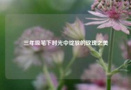 三年级笔下时光中绽放的玫瑰之美