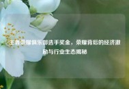 王者荣耀俱乐部选手奖金，荣耀背后的经济激励与行业生态揭秘