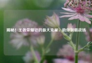 揭秘！王者荣耀铠的更大克星，助你制霸战场