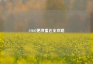 CSGO更改雷达全攻略