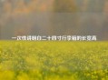 一次性讲明白二十四寸行李箱的长宽高