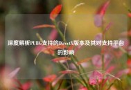 深度解析PUBG支持的DirectX版本及其对支持平台的影响