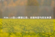 PUBG 2.23及3.24更新公告，全新内容与优化来袭