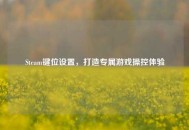 Steam键位设置，打造专属游戏操控体验