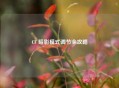 CF 暗影模式调节全攻略