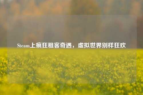 Steam上疯狂租客奇遇，虚拟世界别样狂欢