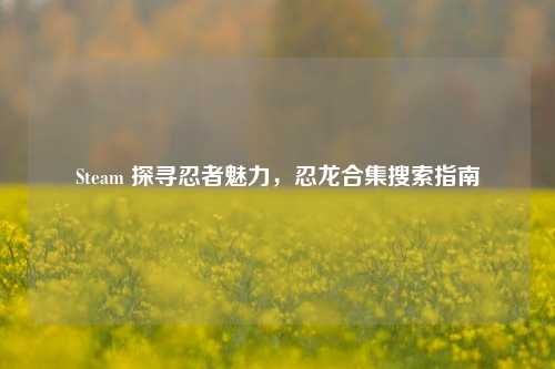 Steam 探寻忍者魅力,忍龙合集搜索指南