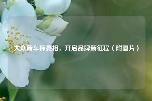 大众新车标亮相,开启品牌新征程(附图片)