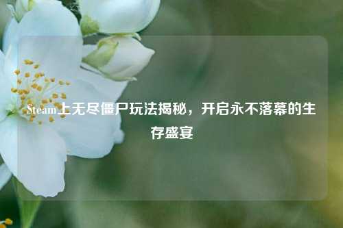 Steam上无尽僵尸玩法揭秘,开启永不落幕的生存盛宴